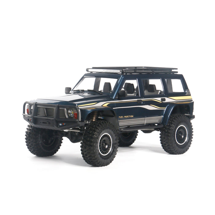 1/10th 4WD Tank Turn BR Crawler - Dark Blue