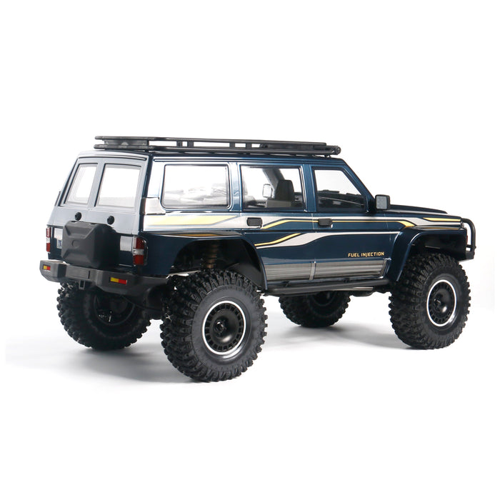 1/10th 4WD Tank Turn BR Crawler - Dark Blue