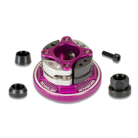 Novarossi NV-71000 4 Shoe Clutch Set (2 Alu 2 Carbon) — Herts RC