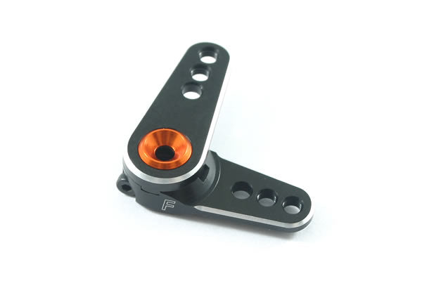 23T Black Alu 3-in-1 Servo Horn - KO/Sanwa