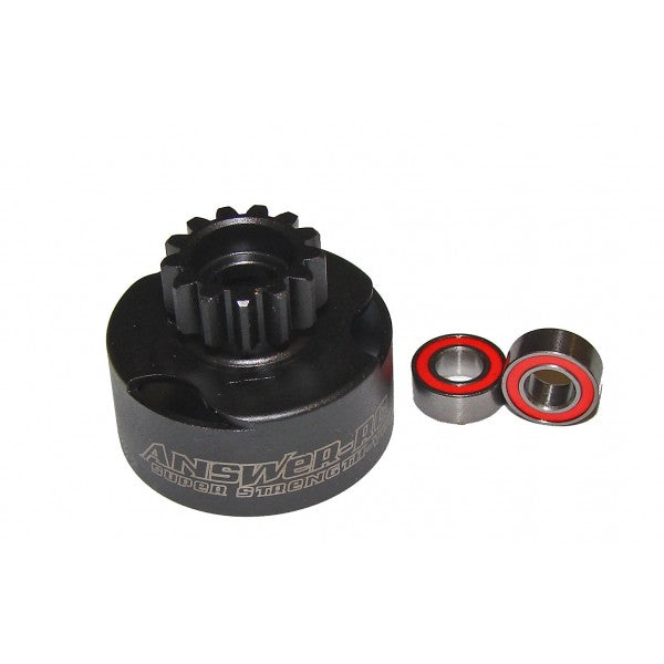 15T Vented Clutch Bell With 5 x 12 Bearings