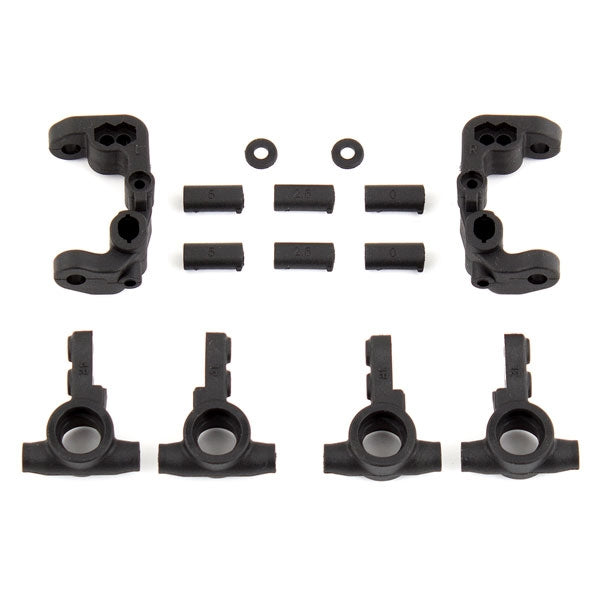 RC10B6.1 / RC10B6.2 Caster and Steering Blocks