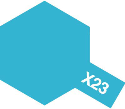 Acrylic Mini X-23 Clear Blue Paint