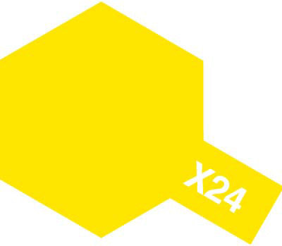 Acrylic Mini X-24 Clear Yellow Paint