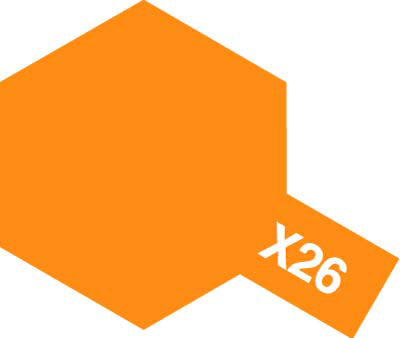 Acrylic Mini X-26 Clear Orange Paint