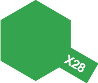 Acrylic Mini X-28 Park Green Paint