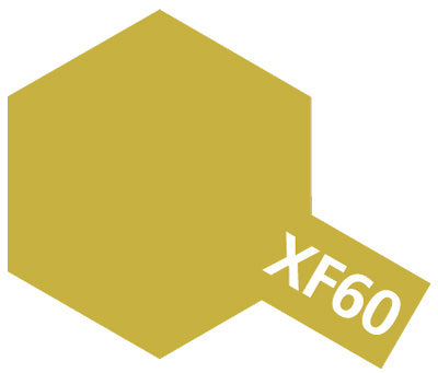 Acrylic Mini XF-60 Dark Yellow Paint