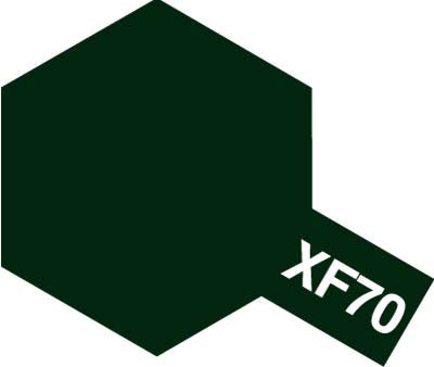Acrylic Mini XF-70 Dark Green 2 Paint