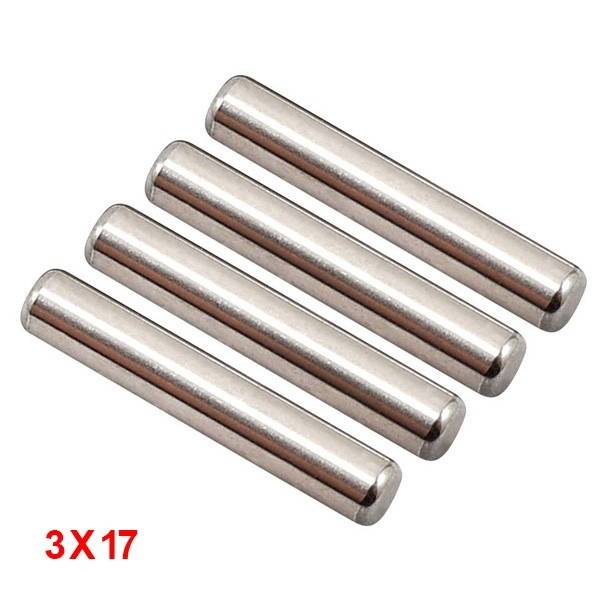 Steel Pins 3 x 17mm - 4pcs