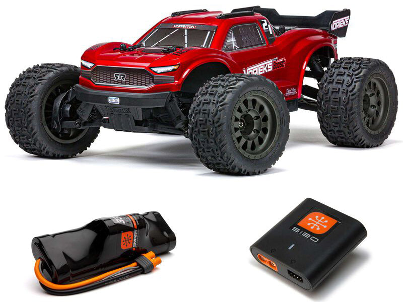 Vorteks Boost 4x2 550 Mega 1/10th Electric 2wd ST - Red with Battery & Charger