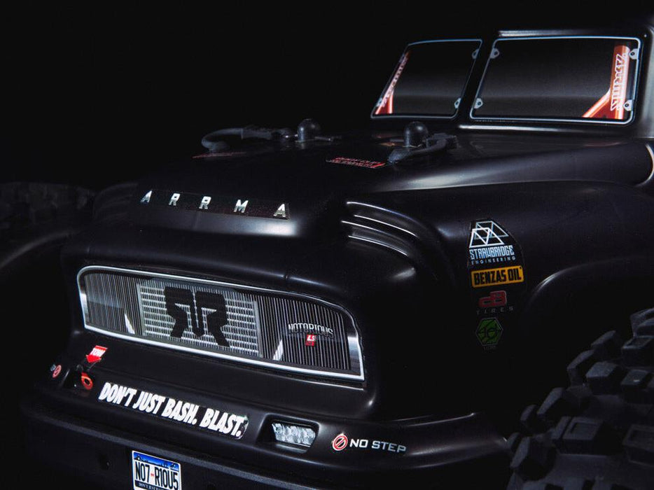 Notorious 6S 4WD BLX 1/8th Ready To Run - Black