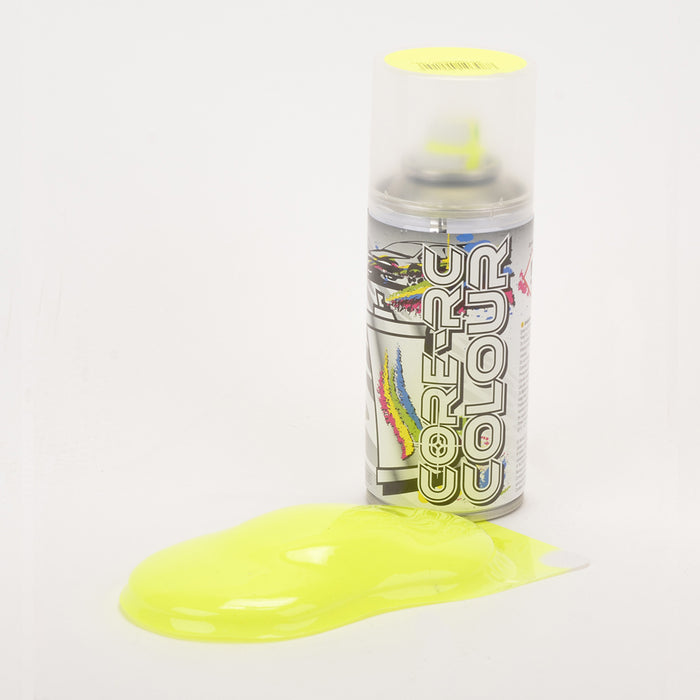 Neon Yellow Aerosol Paint for Lexan Bodyshell