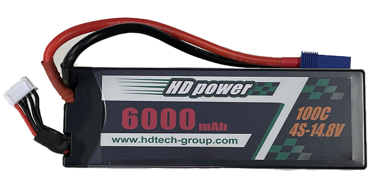 Batterie Lipo OVONIC 5200mAh 4S 14.8V 130C avec connecteur EC5 Batterie Lipo OVONIC 5200mAh 4S 14.8V 130C avec connecteur EC5