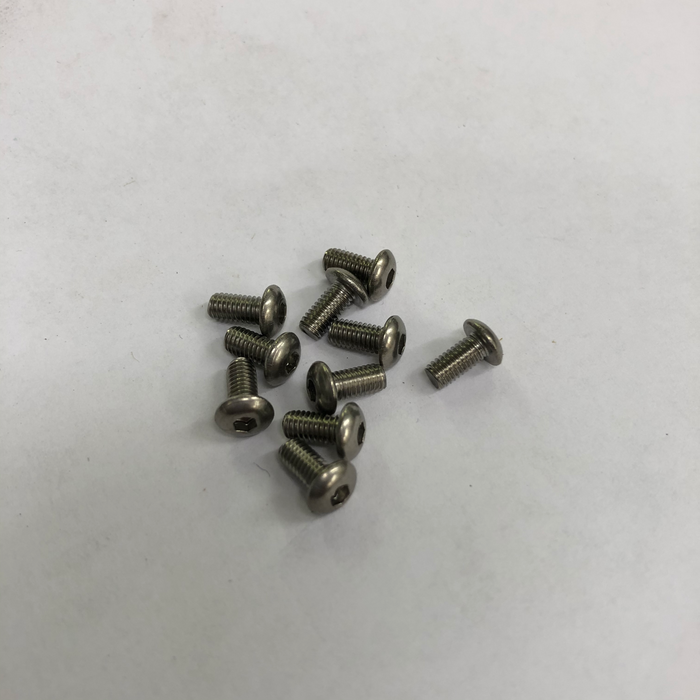 Button Head Screw M3 x 6mm - 10pcs