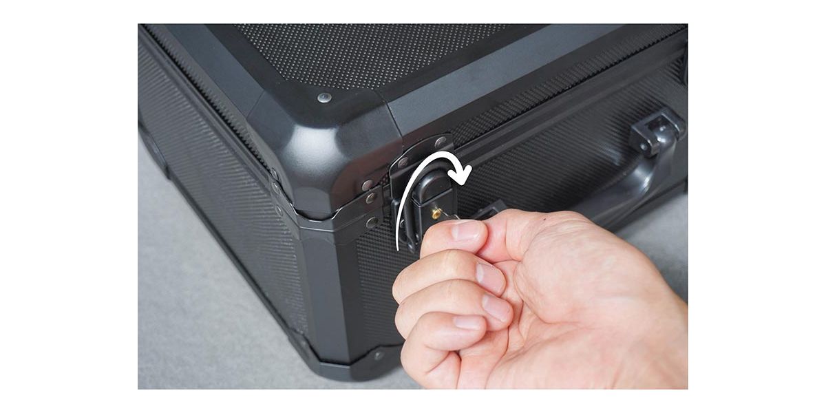 Mini Black Alu Transmitter Case for Sanwa MT44-MT5