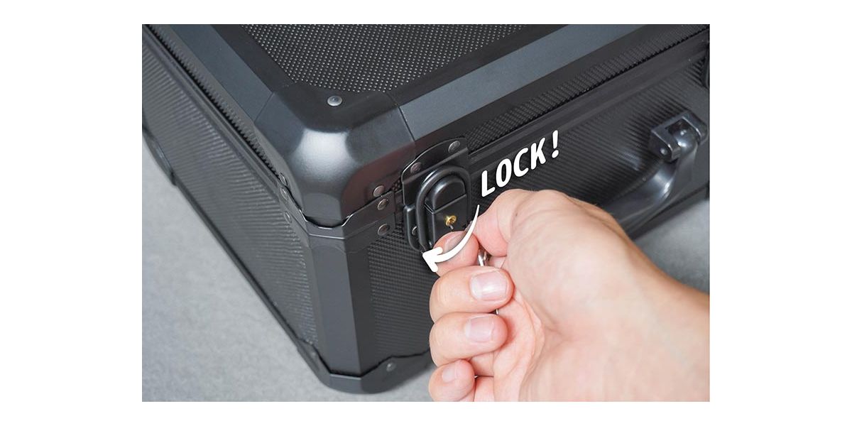 Mini Black Alu Transmitter Case for Sanwa MT44-MT5