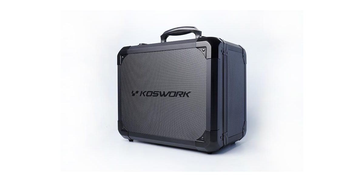 Mini Black Alu Transmitter Case V2 for Sanwa MT44