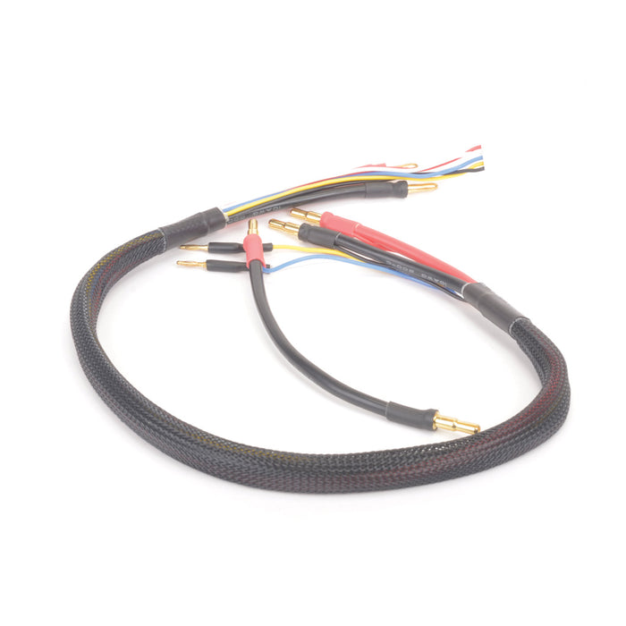 Charge Leads 2 x 2S Black