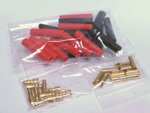Gold / Bullet Connector 3.5mm Set - 10 Pairs
