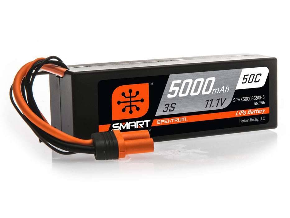 5000mah 3S 11.1V 50C Smart Hard Case Lipo Battery with IC5