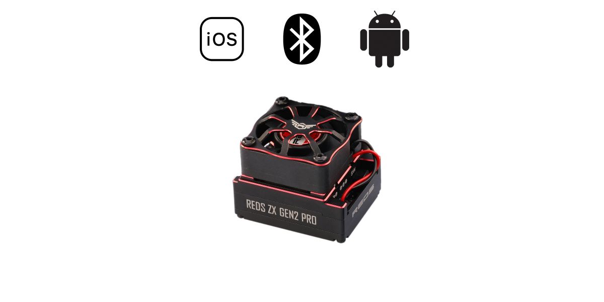 ZX Pro 160A Gen2 1/10th ESC plus Bluetooth Module