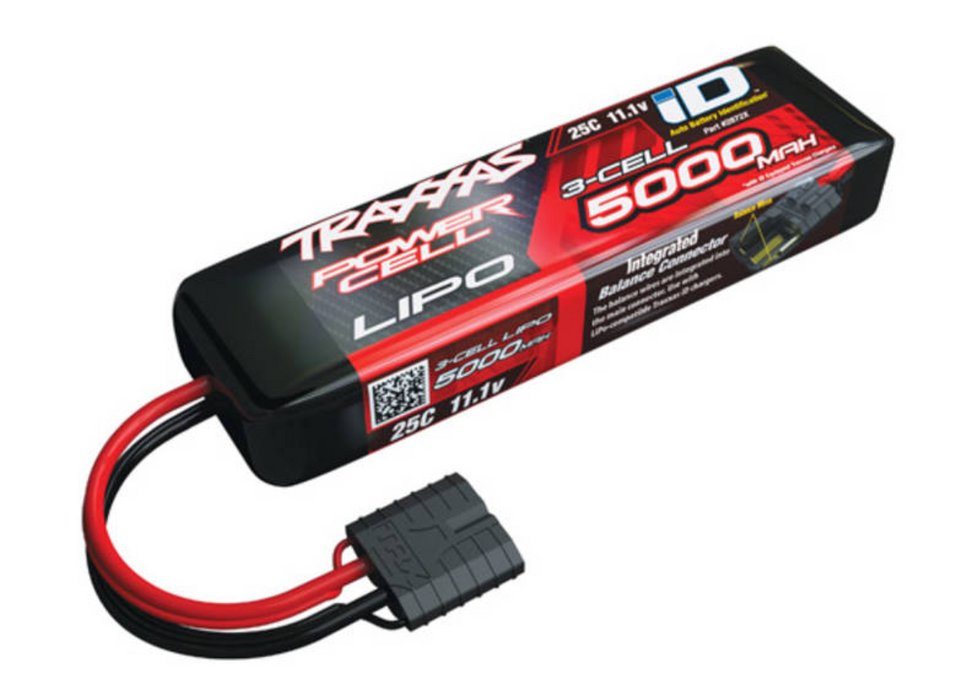 Traxxas LiPo 3S 5000mAh 11.1V 25C iD Power Cell Battery