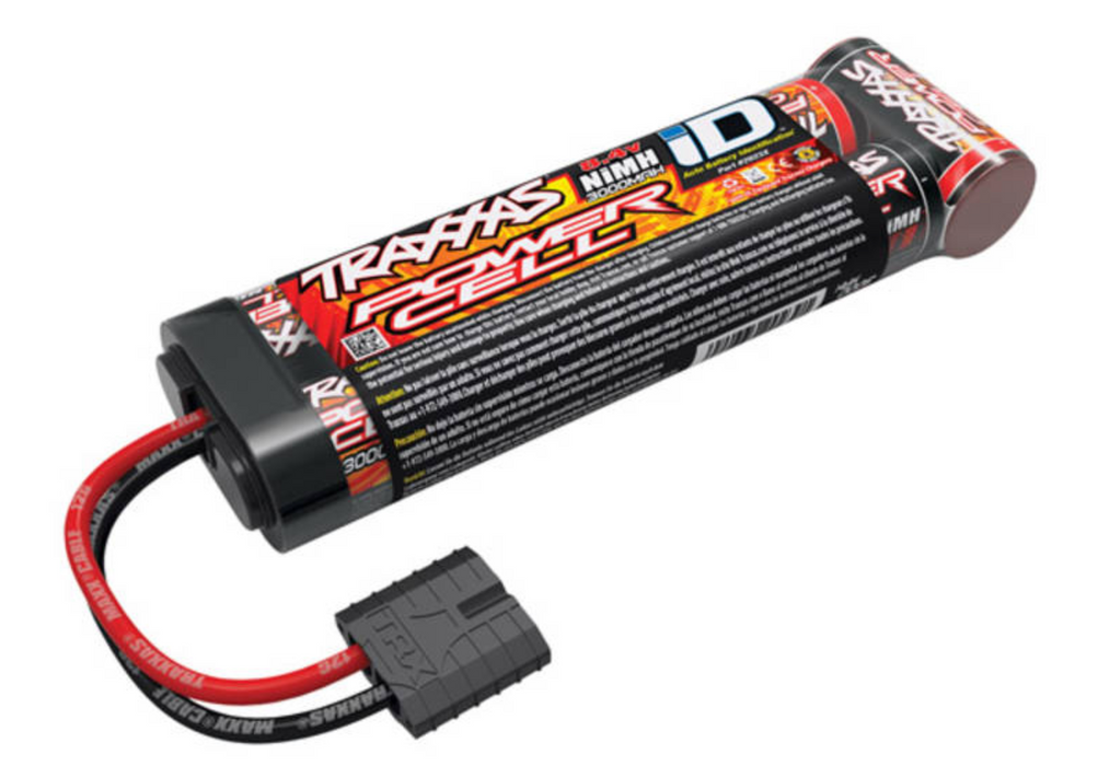 NiMH 8.4V 3000mAh 7-Cell Power Cell Battery, Flat