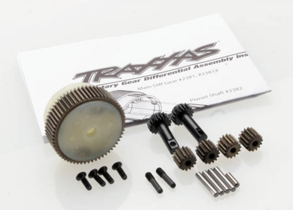Traxxas Planetary gear Differential with Steel ring gear (complete) (fits Bandit, Stampede, Rustler)