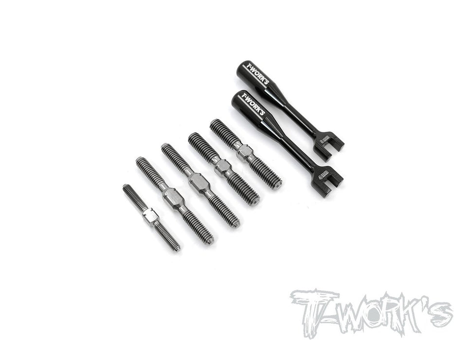 S35-4 Titanium Turnbuckle Set
