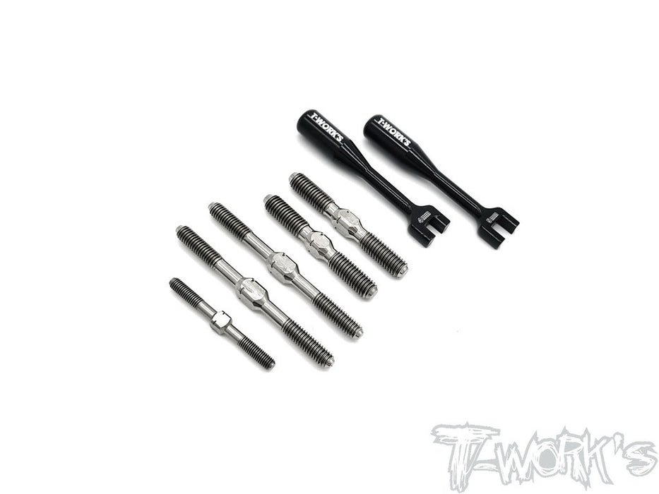 Titanium Turnbuckle Set - Team Associated RC8B3.2