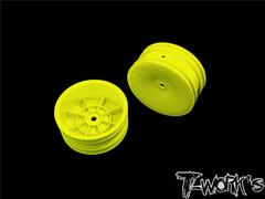 1/10th Front Wheel - Yellow 2.2 12mm Hex