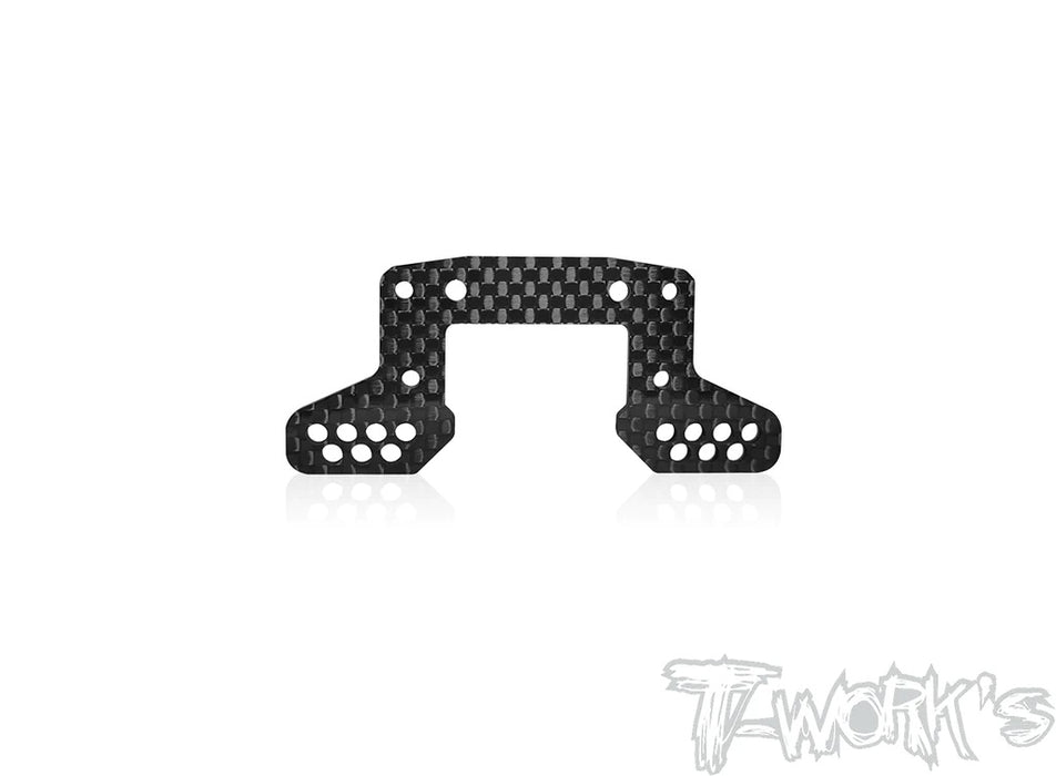 Graphite Rear Upper Rod Plate for Kyosho Optima Mid