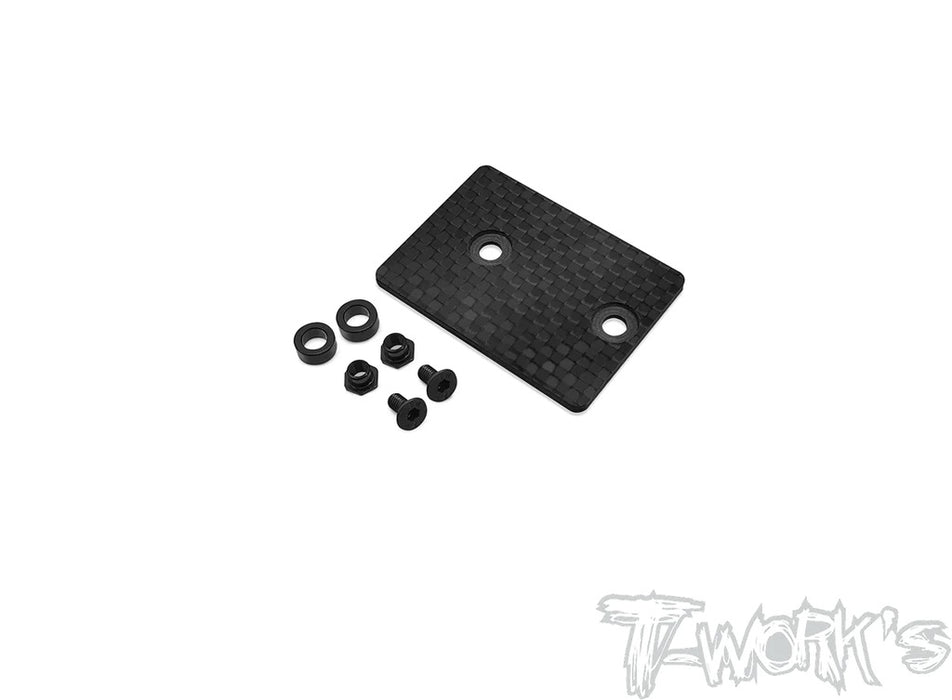 Graphite Electronics Mounting Plate for Kyosho Optima Mid