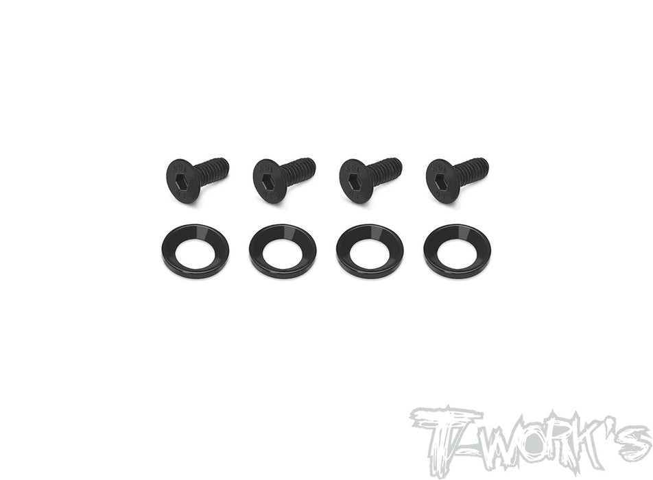 Engine Mount Washer & Screw Set for RC8B3.2 / MBX8R
