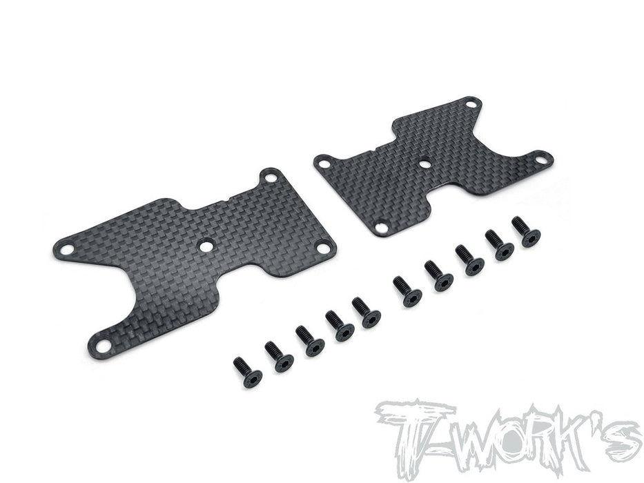Team Associated RC8B3.2 Graphite Rear A Arm Stiffeners 1mm