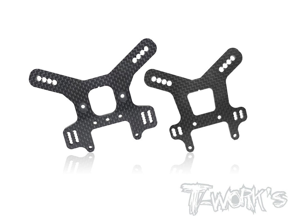 NB48 2.0 Graphite Shock Tower 4mm