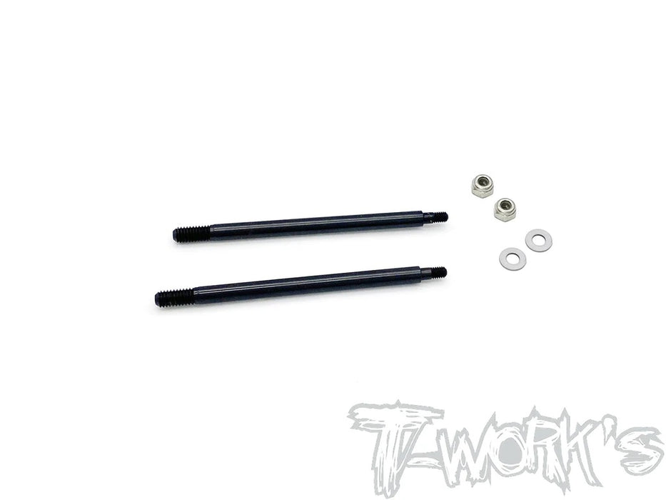 Front Shock Shaft DLC Coated 57.6mm for Sworkz S35.4 WE