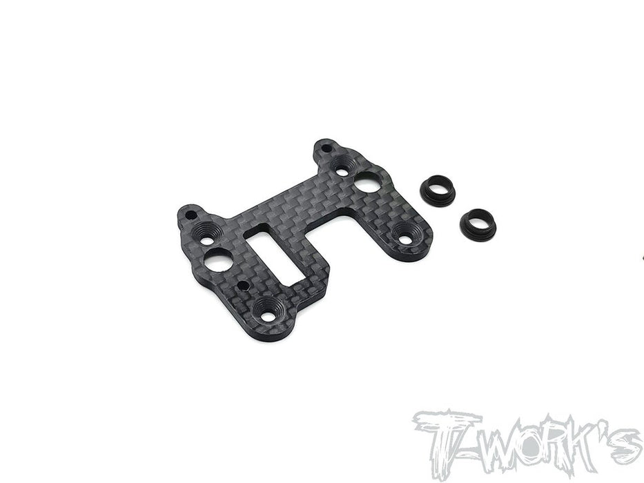 Team Associated RC8B3.2 Graphite Centre Gearbox Plate with Metal Bushing