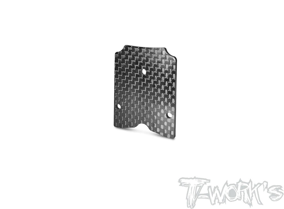Graphite Rear Wing Mount Plate for Mugen MBX8R