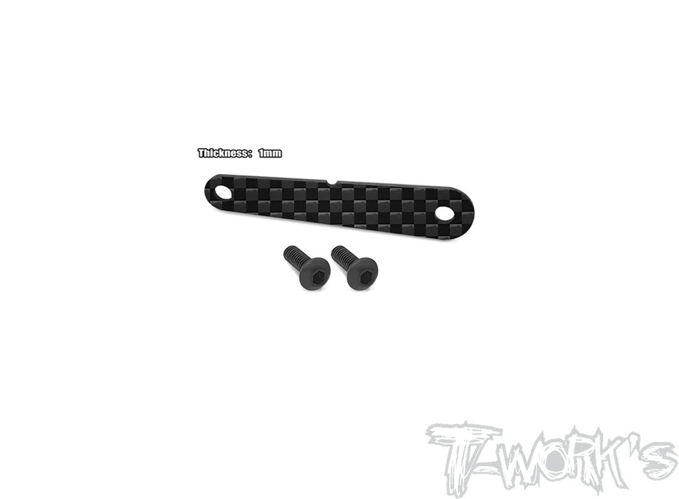 Graphite Rear Chassis Brace Insert 1mm for Team Associated RC8B4