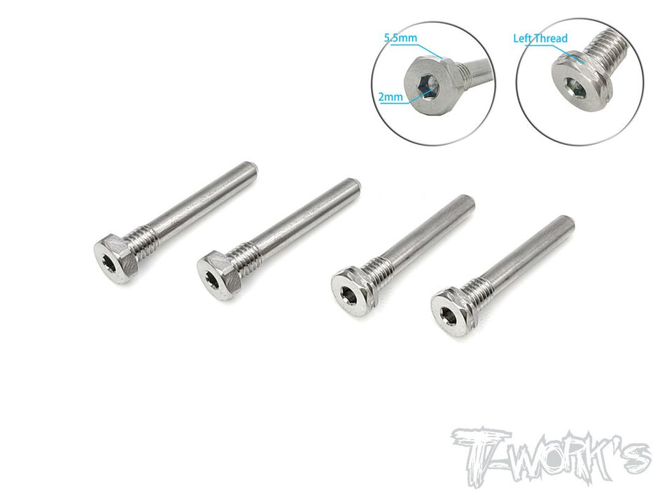 MBX8 Titanium Screw Type Shock Pin Set