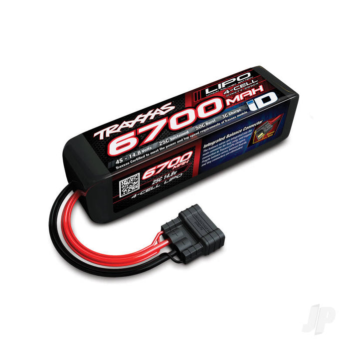 6700mah 14.8v 4s 25c Lipo Battery