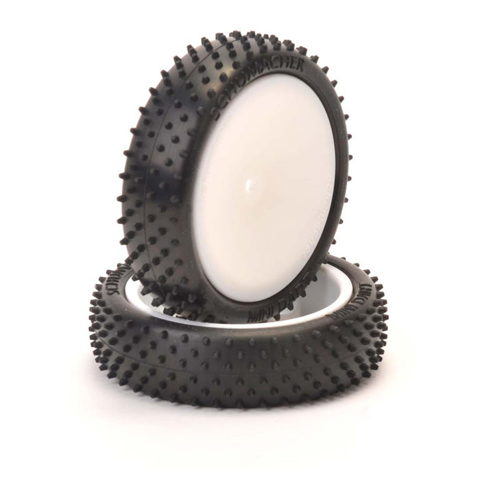 Mini Dart Front 2wd Yellow Pre-Glued