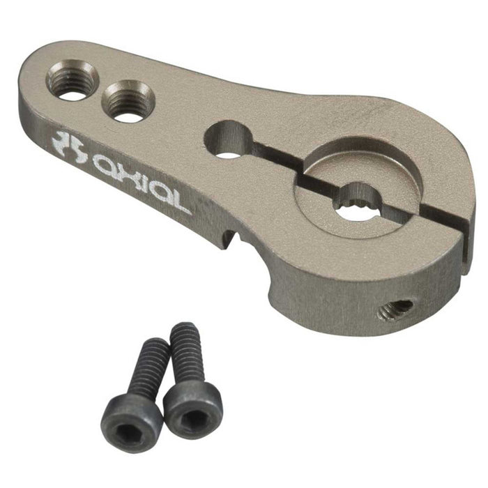 QUARKZMAN 1 Satz Aluminium-Servo-Horn 25T – Doppel-Lenkarme Für RC Auto / Boot / Flugzeug, Hellgrau QUARKZMAN 1 Satz Aluminium-Servo-Horn 25T – Doppel-Lenkarme Für RC Auto / Boot / Flugzeug, Hellgrau