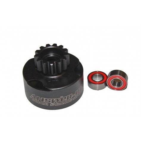 14T Vented Clutch Bell v2.0 with 2 Bearings 5x10x4