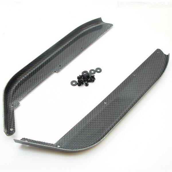 D819 Carbon Chassis Guards