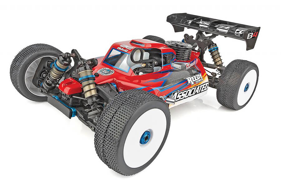Team Associated AS80945 RC8B4 Team Kit 1/8th Nitro Buggy **Black