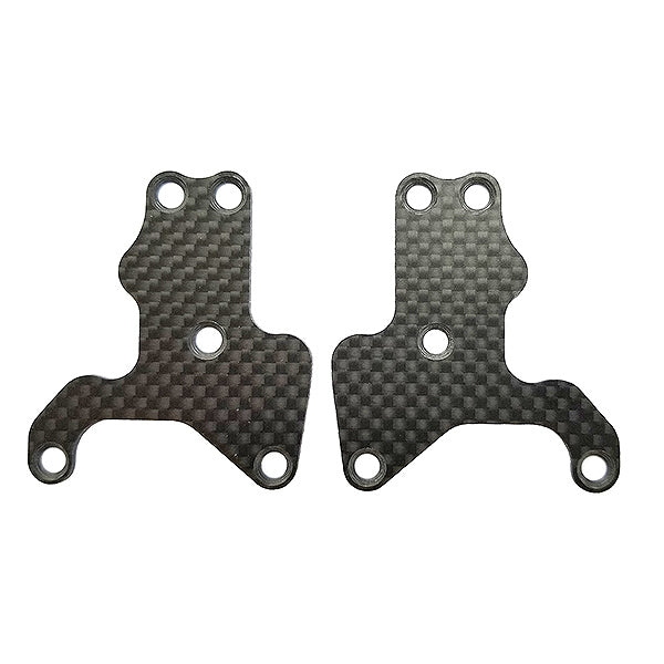 RC8B3.2 Factory Team Front Suspension Arm Inserts Carbon 1.2mm