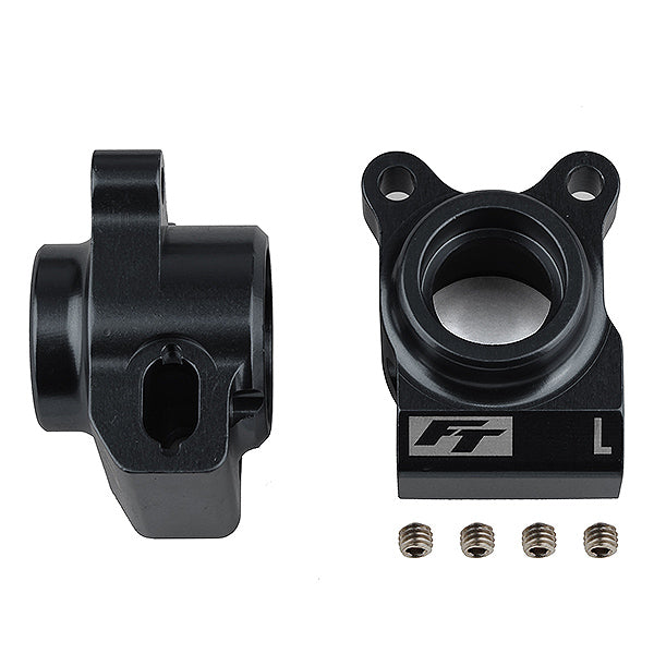 Rear Hubs Black Alu