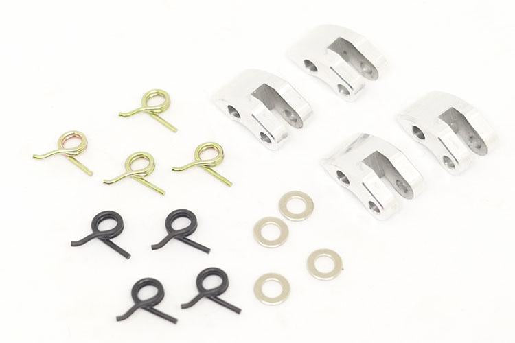 Alu Clutch Shoes and Springs - 4 Shoe